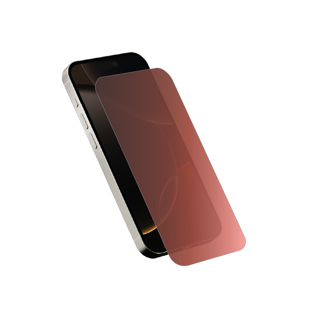 [KIHON BASIC COLLECTION] Red Light Clear Cover for iPhone 17 Pro Max ...